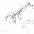 R11XY76FX RANGER RZR 4 INTL Body, rear bumper