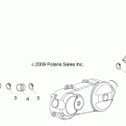RANGER RZR 170 - R12VA17AA/AC Engine, air ducts