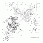 R11XY76FX RANGER RZR 4 INTL Engine, transmission mounting