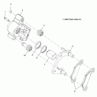 R11XY76FX RANGER RZR 4 INTL Задние тормозные  колодки