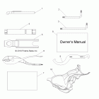 RANGER RZR 4 XP 900 - R12XT87AA/9EAS References, tool kit and owners manual