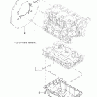 RANGER 900 DIESEL - R12TH90DG Engine, mounting flange and oil sump
