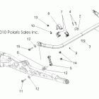 RANGER RZR 4 XP 900 - R12XT87AA/9EAS Suspension, torsion bar, rear