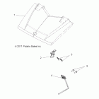 RANGER XP 800 - R12TH76/TH7E/TX7E Body, hood latch