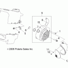 RANGER RZR 170 - R12VA17AA/AC Engine, cooling