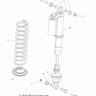RANGER RZR XP INTL - R12JT9EFX Suspension, front shock mounting