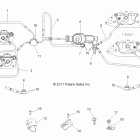 RANGER RZR XP INTL - R12JT9EFX Brakes, brake lines and master cylinder