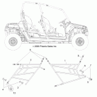 R11XY76FX RANGER RZR 4 INTL Body, side nets