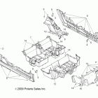 R11XY76FX RANGER RZR 4 INTL Body, floor and rocker panels