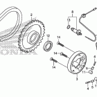 CMX250C Муфта стартера