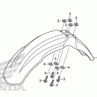 CRF230F Переднее крыло