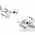 CRF230F Подножки