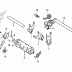 CRF100F Вилка переключения передач