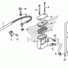 CBR250R Задний тормозной цилиндр