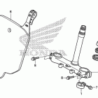 CRF150RB Траверса нижняя