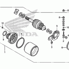 CRF150F Стартер электрический