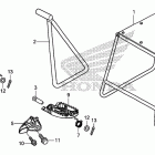 CRF450R Подножки