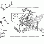 CRF110F Заднее колесо