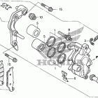 CRF450X Передний тормозной суппорт