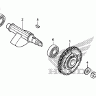 CBR250R Балансирный вал