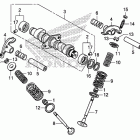 CMX250C Распределительный вал и клапана