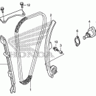 CRF250L Цепь ГРМ и натяжитель