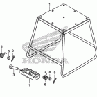 CRF150RB Подножки