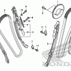 VT1300CX Цепь ГРМ и натяжитель