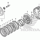 CRF250L Сцепление
