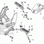 CB1000R Подножки