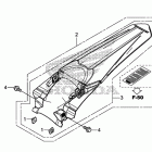 CRF450R Заднее крыло