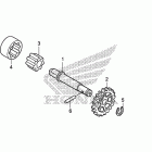 CRF450R Масляный насос