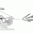 CRF230F Наклейки