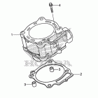 CRF250X Цилиндр