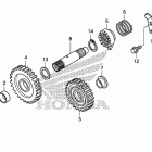 CRF150RB Кик стартер