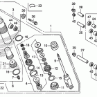 CRF150RB Задний амортизатор