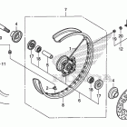 CRF150RB Переднее колесо