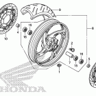 CB1000R Переднее колесо