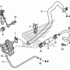 CRF250X Воздушный клапан всасывания