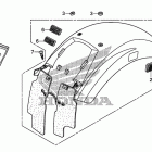 VT1300CX Rear fender (3)