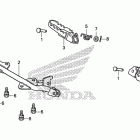 CRF50F Подножки