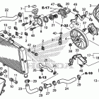 CB1000R Радиатор
