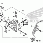 VT1300CSA Передний суппорт тормозной