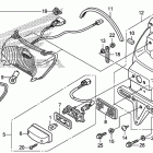 VT750C2S Задний фонарь