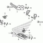CRF250L Подножки