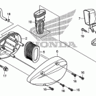 VT750CS Воздухозаборник