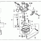 CRF100F Карбюратор