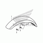 CMX250C Переднее крыло