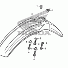 XR650L Переднее крыло