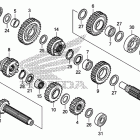 CRF150RB Трансмиссия